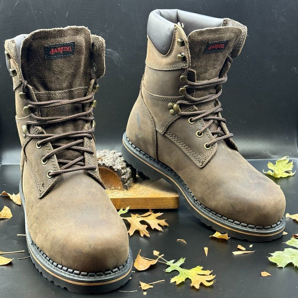 Laredo Chain-Steel Toe Safety Work Boots